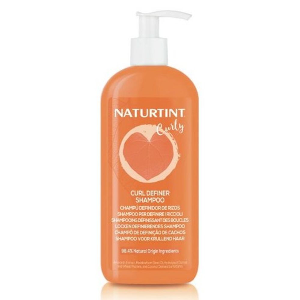 NATURTINT Curl Definer Shampoo 330ml for Curly Wavy Hair Care Home Styling Frizz Control Volumizing